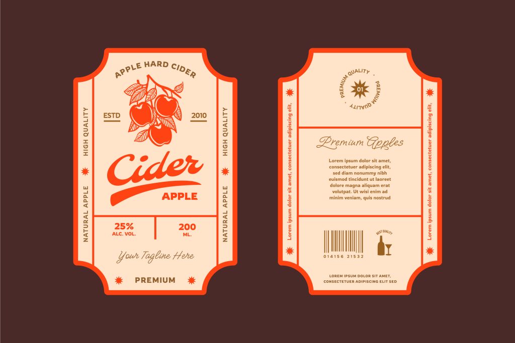 retro packaging design