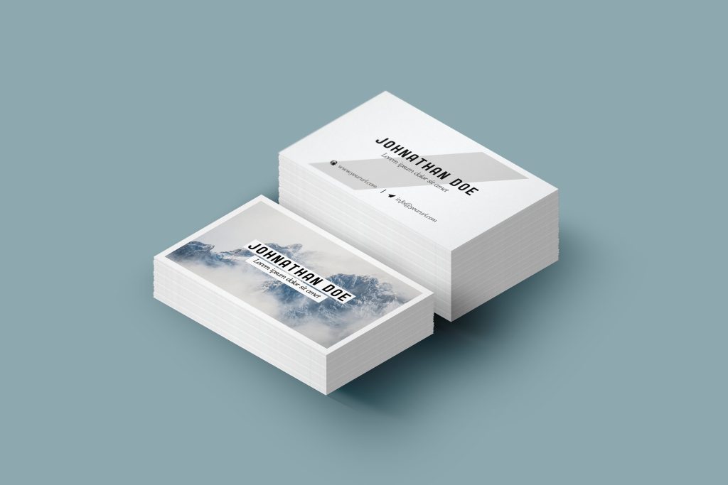 business card box