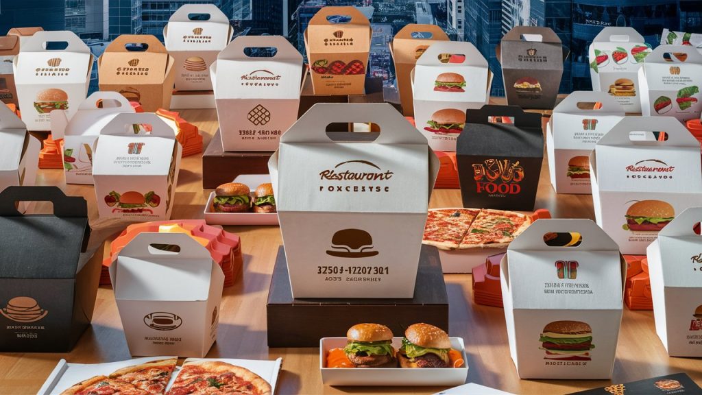 branded food boxes